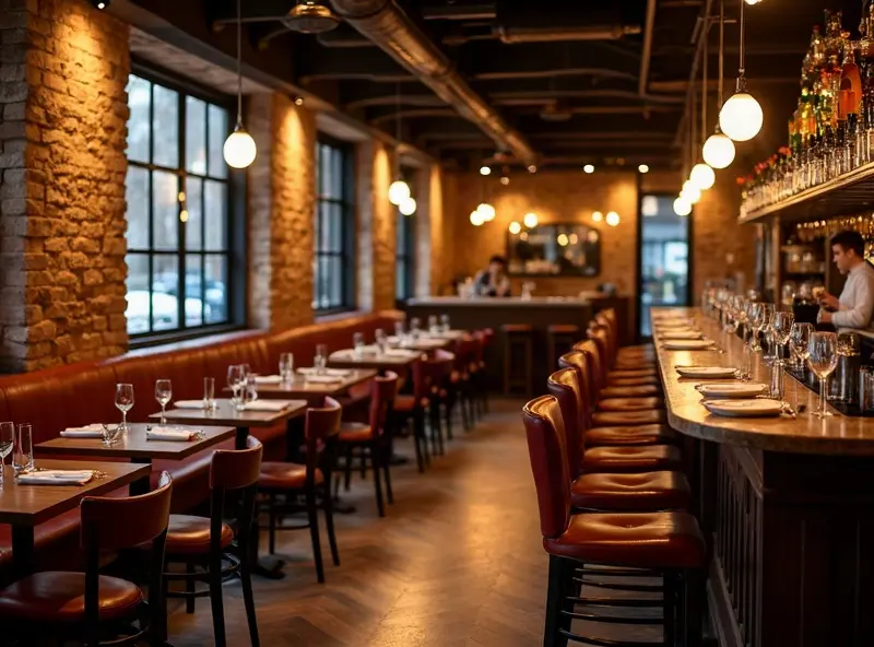 Mayrose Restaurant and Bar interior